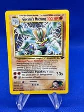 VTG 2000 Pokemon Gym Challenge Giovanni’s Machamp 6/132 Holo Rare NM