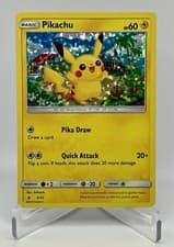Pikachu 4/12 McDonalds 2018 Holo Rare Pokémon Card TCG MP
