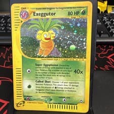 Exeggutor Aquapolis Holo Rare H10/H32 Pokemon TCG