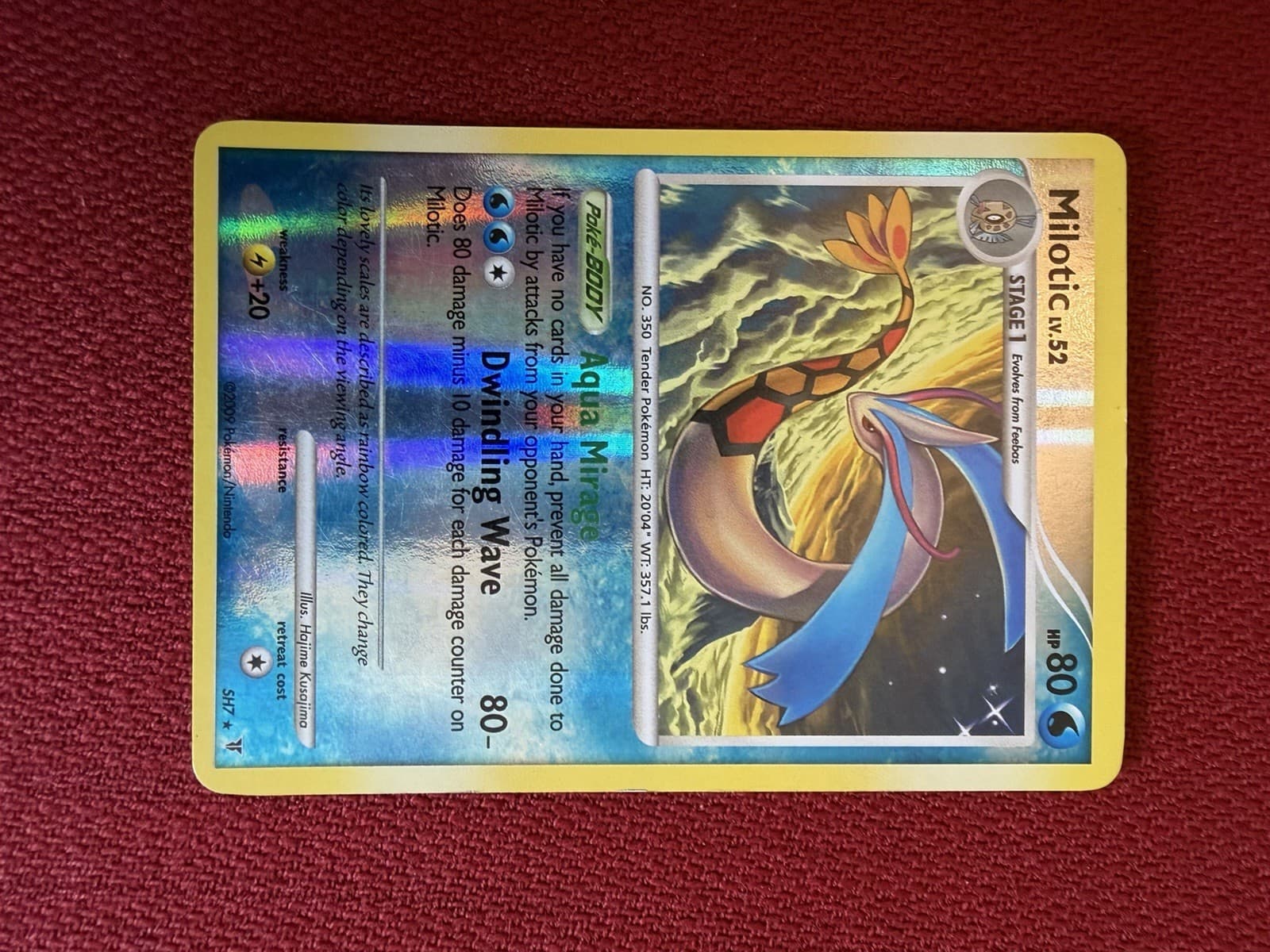 Milotic (Shiny) SH7-12 Supreme Victors Reverse Holo