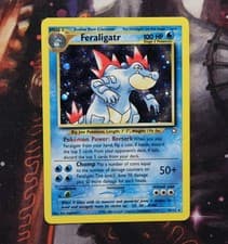 Feraligatr Neo Genesis Holo Rare 4/111 Pokemon LP Unlimited
