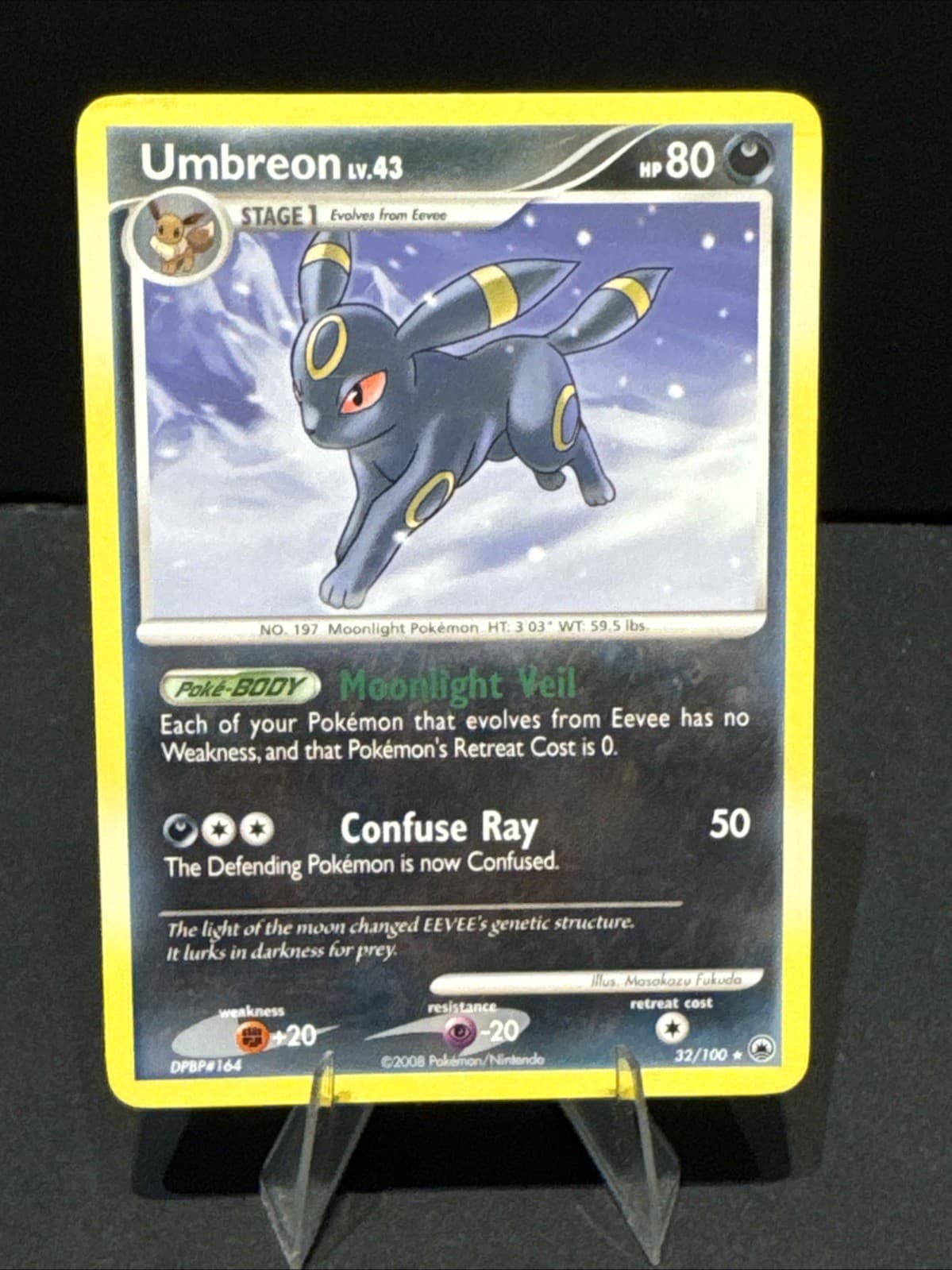 Umbreon 32/100 Majestic Dawn Regular