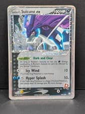 Rocket's Suicune ex 105/109 Team Rocket Returns Holo Rare Pokemon TCG HP