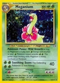 Pokemon Meganium (11/111) Neo Genesis MP HOLO