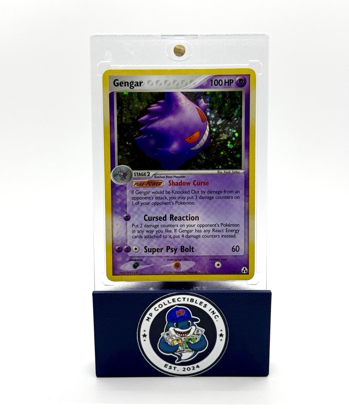 GENGAR 2006 Pokemon EX Legend Maker HOLO #5/92 - HP READ