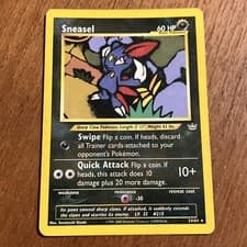 Pokemon Card - Sneasel Neo Revelation 24/64 Rare