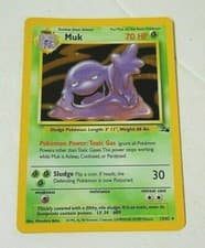 1999 Pokemon Trading Card Ditto 3/62 Fossil Rare Halo Foil NM