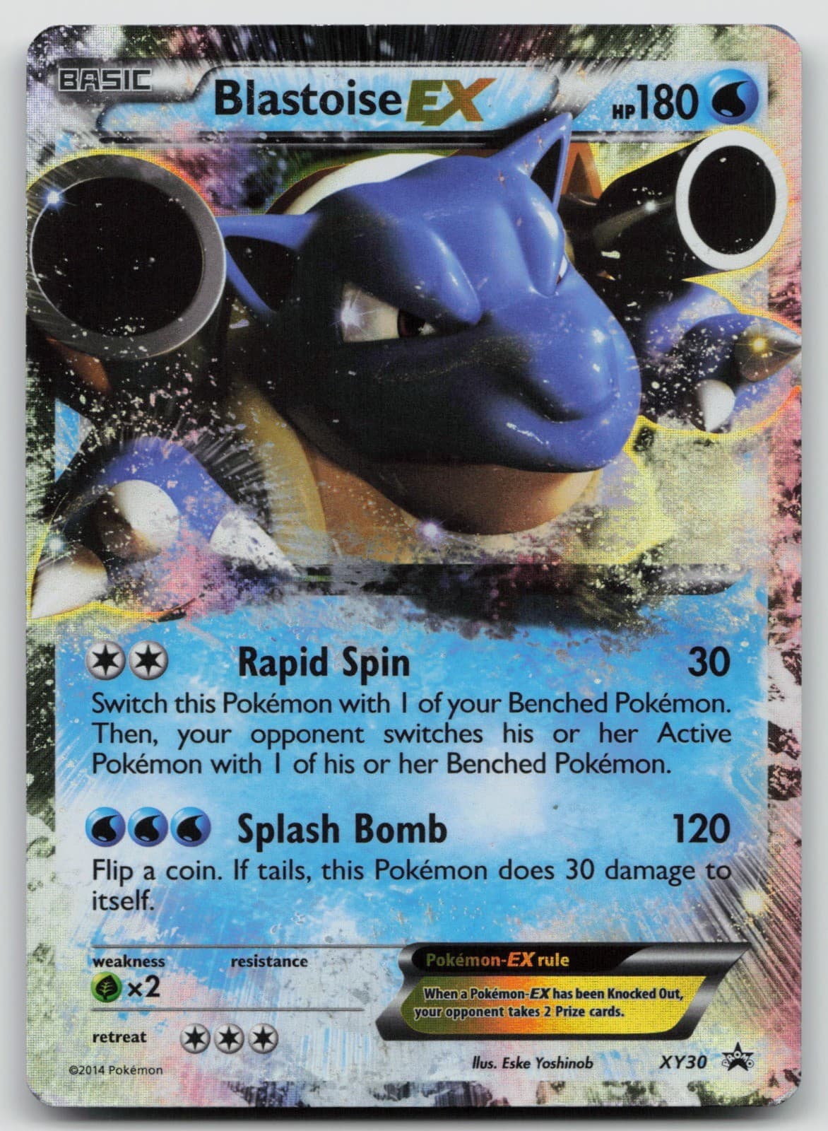 Blastoise EX Holo XY Promos XY30 MP