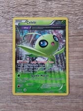 Pokemon Card Celebi XY93 Black Star Promo Holo Rare Full Art played