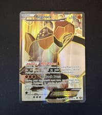 The Pokémon Company Regirock EX 43a/124 XY Alternate Art Holo Promo EN 180 HP