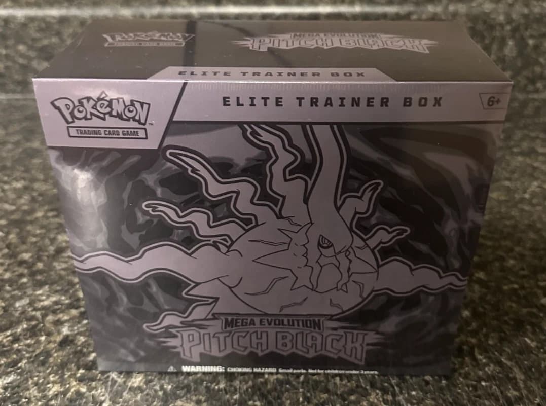 Sealed Pitch Black Elite Trainer Box ME05 Pokemon -Kid Icarus-