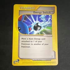 Nintendo Pokemon TCG Energy Switch 120/147 Aquapolis Uncommon Unlimited 2002