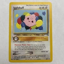 Igglybuff 40/75 Uncommon Neo Discovery Pokemon Unlimited Lightly Played - dd