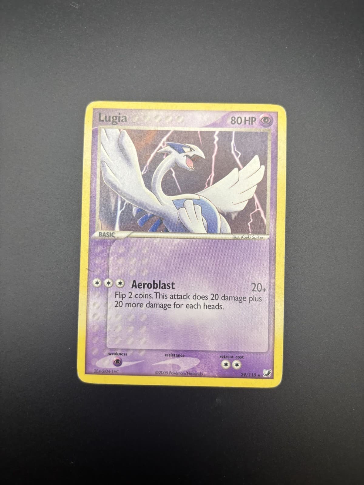 Lugia 29/115 EX Unseen Forces Regular
