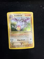 Pokémon TCG Aerodactyl 1/62 Fossil Holo Rare HP