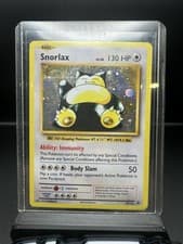 Snorlax XY179 Holo Black Star Promo