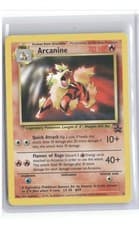 Arcanine Pokemon Black Star Promo #6 WOTC 1999 - LP 8