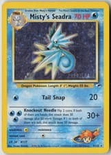 Misty's Seadra (Prerelease) 009/132 Holo Promo WoTC Promo Pokemon MP