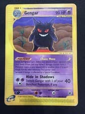 2002 Pokémon Expedition Gengar 48/165 Rare Non-Holo E-Reader Vintage