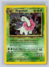 2000 Pokemon Neo Genesis Holo Meganium #10/111 HP