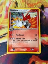 Blaziken 1/17 MP-DMG Holo Rare POP Series 1 2004 Pokemon TCG