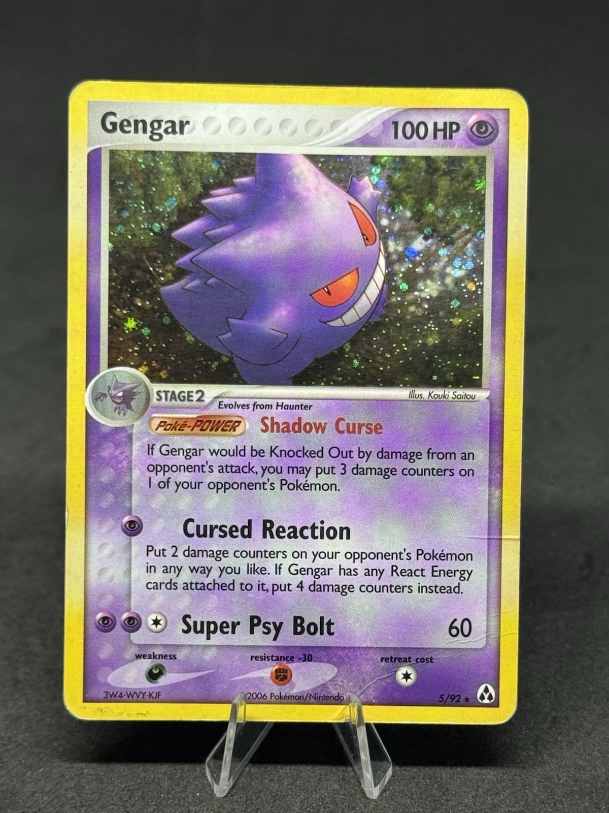 Gengar 5/92 Legend Maker Holo