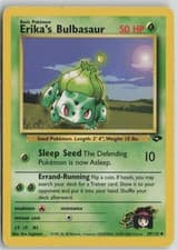 Erika's Bulbasaur 39/132 Uncommon Gym Challenge Pokemon Unlimited Lightly Played