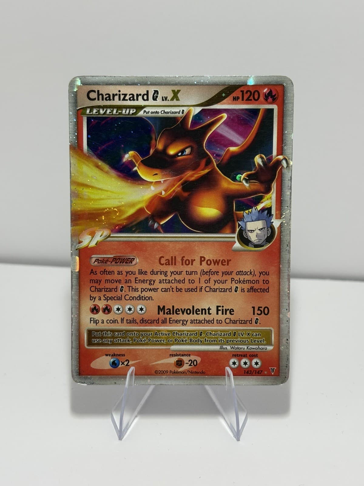 Charizard G Lv.X 143/147 Pokemon TCG Platinum Supreme Victors Set Holo 