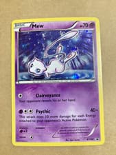 Pokemon Mew XY192 Clairvoyance  Holo Ultra Rare Black Star Promo