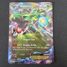 Rayquaza EX XY73 Black Star Promo Holo Pokemon Card 