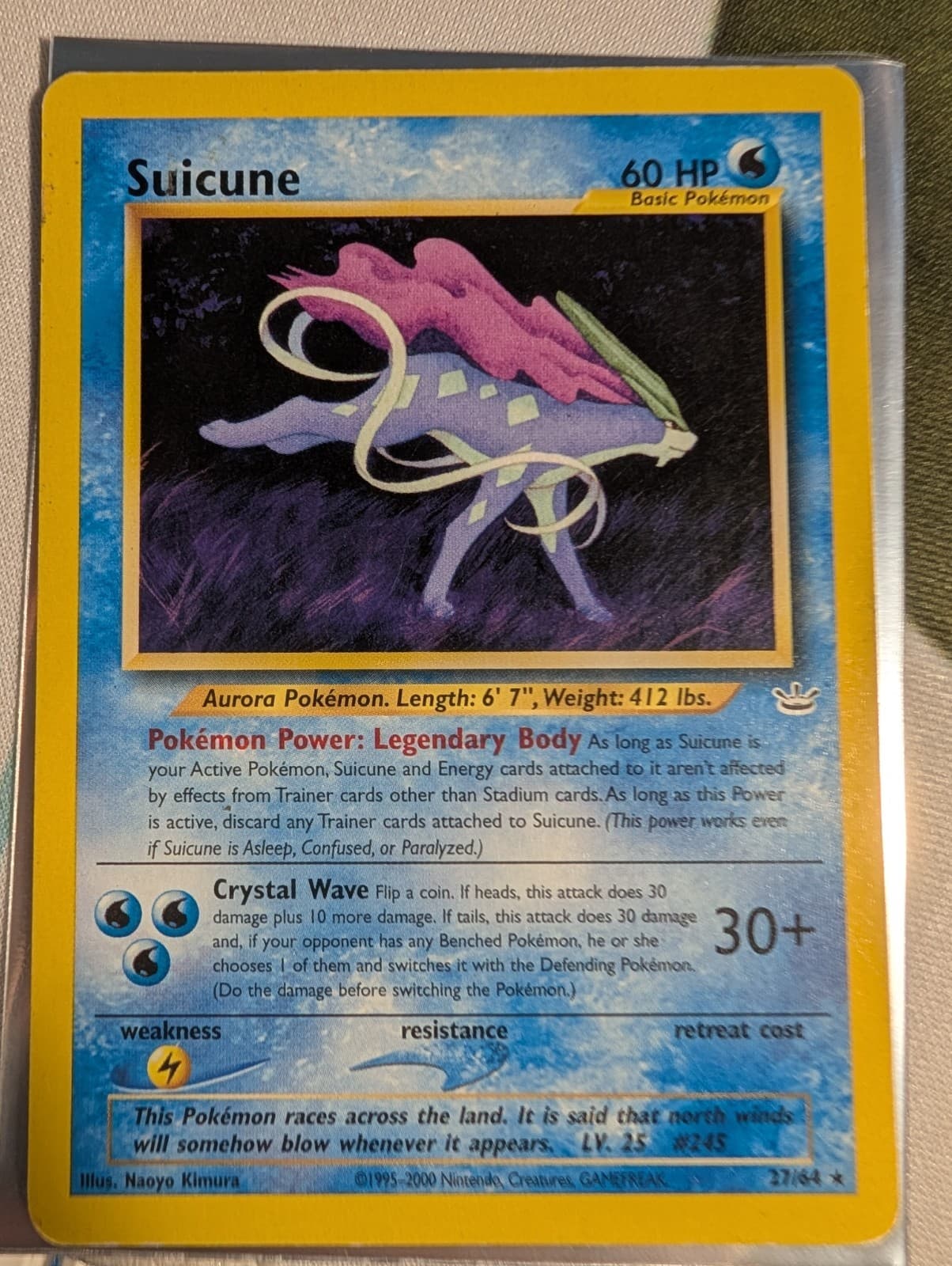 LP Unlimited Suicune (27) - Neo Revelation (N3)