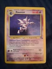 Haunter Fossil Rare Holo 6/62