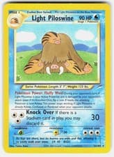 Light Piloswine Rare Neo Destiny 026/105 LP