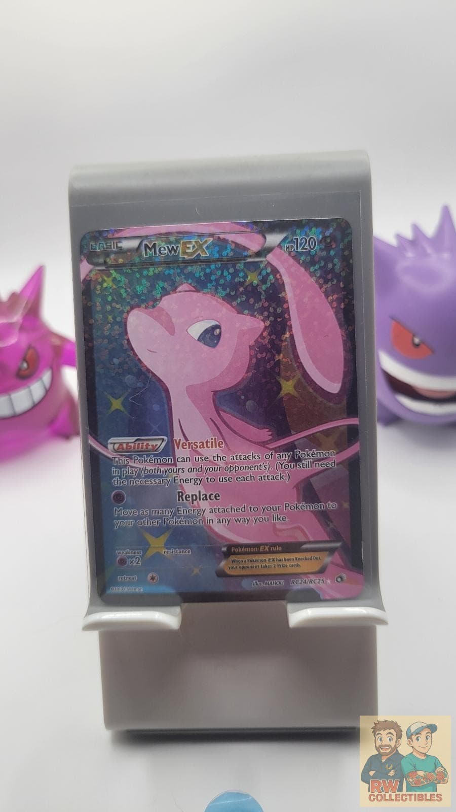Mew EX(Full Art)RC24/RC25 Holo Legendary Treasures:Radiant Collection Pokemon MP