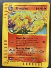 Pokemon Card-Ninetales-H19/H32-Aquapolis- Holo-ENG-Very Good