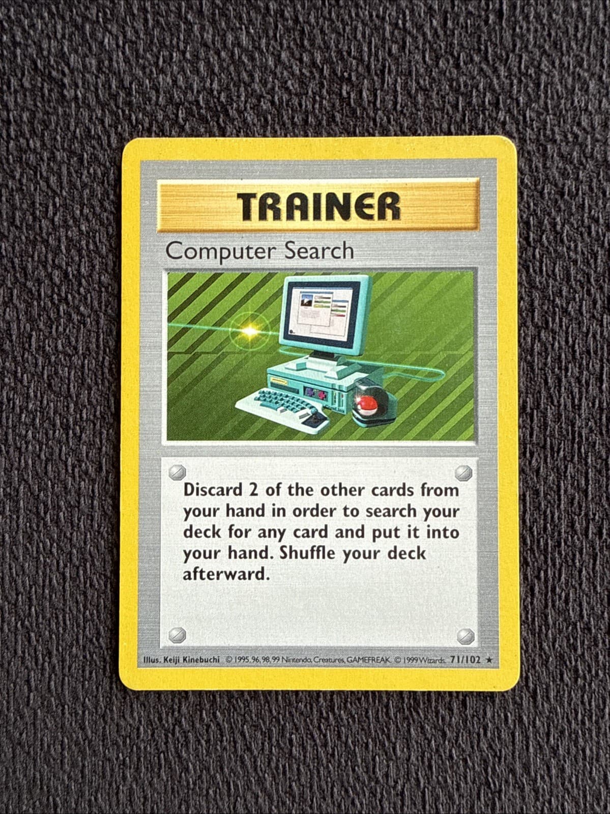 Computer Search Base Set (Shadowless) 071/102 Unlimited