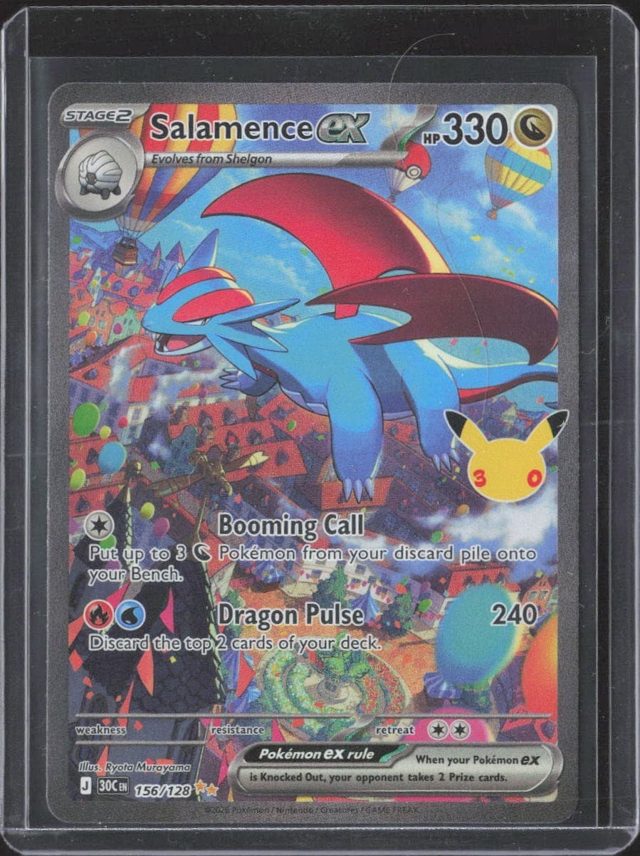 Salamence ex - 156/128 - ME: 30th Celebration