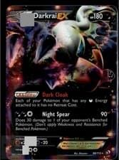 Darkrai EX 88/113 Holo Ultra Rare Legendary Treasures Pokemon LP