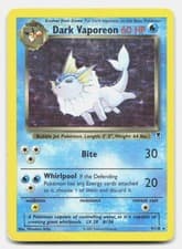 Dark Vaporeon 9/110 Holo Rare Legendary Collection Pokemon LP/MP
