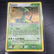Pokémon TCG Sceptile POP Series Promos 1 4/17 Holo Rare