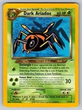 DARK ARIADOS 17/105 R NEO DESTINY POKEMON UNLIMITED MODERATELY PLAYED