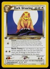 Pokemon Card - Dark Ursaring Neo Destiny 21/105 1st Edition Rare