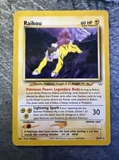 Raikou 22/64 - Pokemon TCG Neo Revelation (2001) - Rare - LP