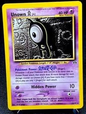 Unown A 33/75 LP Non Holo Rare Neo Discovery Pokémon Card!