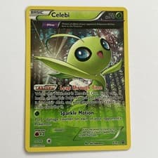 Pokémon TCG Celebi XY93 Black Star Promo Cosmos Holo