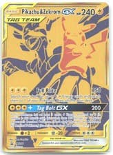 Pikachu & Zekrom GX Holo Promo SM Promos SM248 NM 5ban Graphics