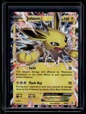 2016 Pokemon Generations MP Holo LP Jolteon EX #28/83