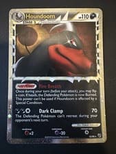 Pokemon Houndoom (Prime) 82/90 Undaunted Holo Card MP/LP