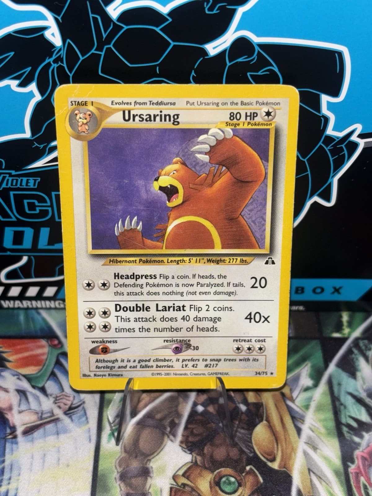 Ursaring 34/75 Neo Discovery Regular (View Pictures)