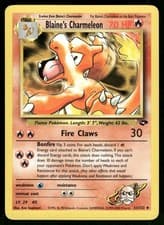 Blaine's Charmeleon 31/132 Non Holo Unlimited Uncommon Gym Challenge Pokemon